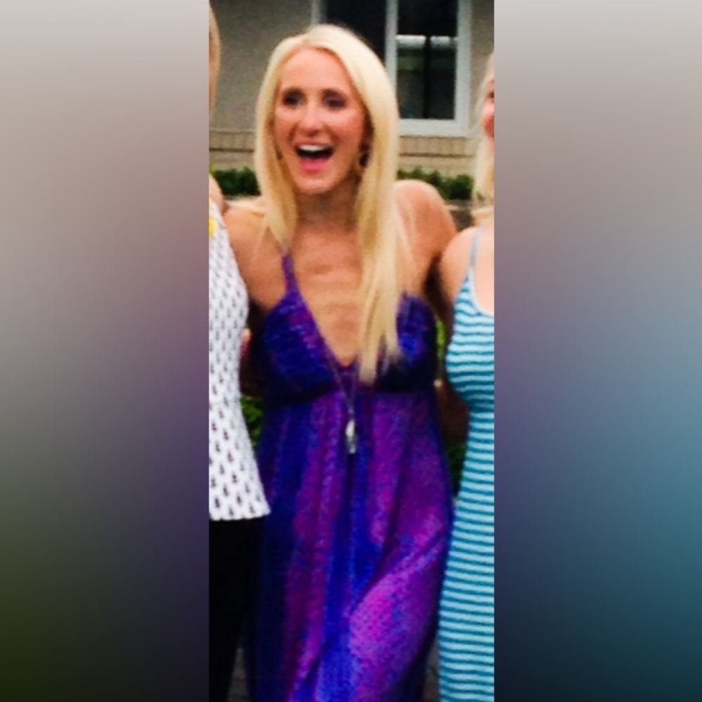 T-bags Los Angeles XS Purple maxi dress